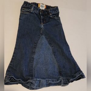 Size 4 Upcycled Old Navy denin skirt